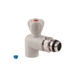 Кран кульовий радіаторний PPR Thermo Alliance 25х3/4" кутовий (DSW432)