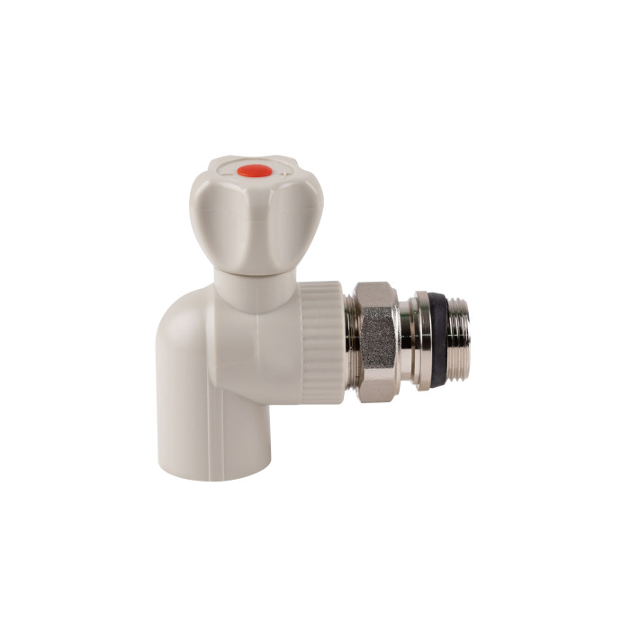 Кран кульовий радіаторний PPR Thermo Alliance 25х3/4" кутовий (DSW432)