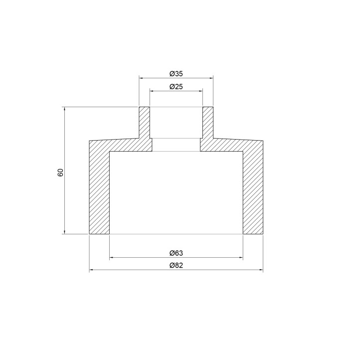 Муфта PPR Thermo Alliance 63х25 (DSB112)