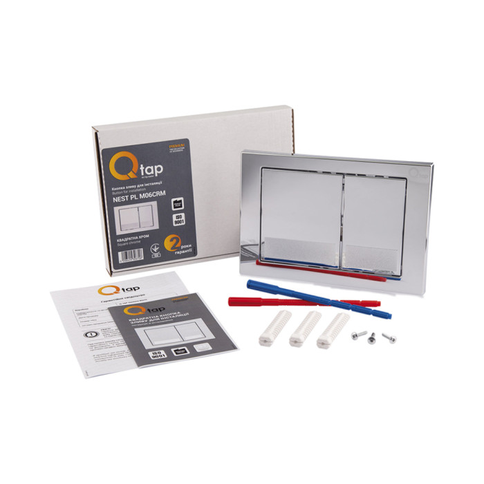 Панель змиву для унітаза Qtap Nest QT0111M06028CRM (QT0111M06028CRM)