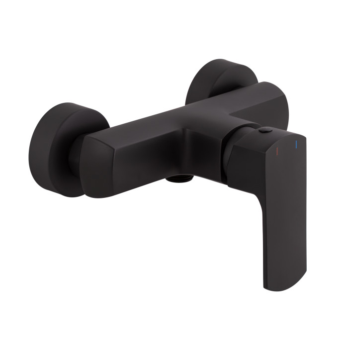 Змішувач для душу Qtap Lipno QTLIPNO4023101CB Black Matt (QTLIPNO4023101CB)