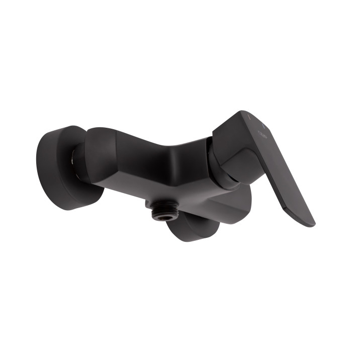 Змішувач для душу Qtap Lipno QTLIPNO4023101CB Black Matt (QTLIPNO4023101CB)