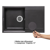 Кухонна мийка Lidz 790x495/230 GRF-13 (LIDZGRF13790495230) (LIDZGRF13790495230)