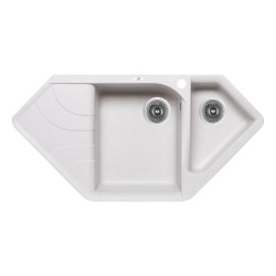 Кухонна мийка з додатковою чашею Lidz 1000x500/225 STO-10 (LIDZSTO101000500225) (LIDZSTO101000500225)