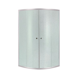 Душова кабіна Lidz Latwa SC90x90.SAT.LOW.FR, скло Frost 4 мм без піддона (LLSC9090SATLOWFR2)