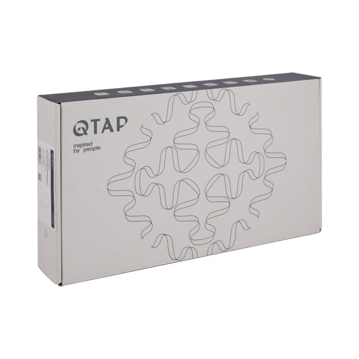 Змішувач для кухні Qtap Grand з підключенням для питної води QTGRA362CRM45667 Chrome (QTGRA362CRM45667)