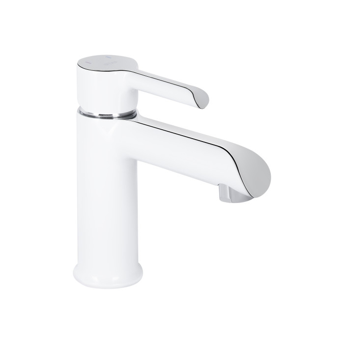 Змішувач для раковини Qtap Grand (з гігієнічним душем) QTGRA272CRW45671 Chrome/White (QTGRA272CRW45671)