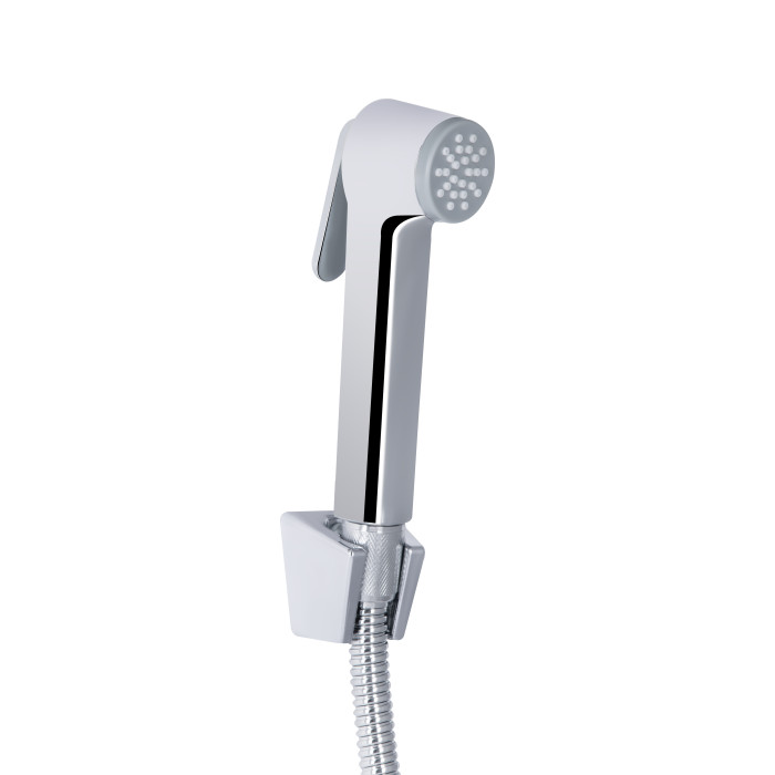 Змішувач для раковини Qtap Grand (з гігієнічним душем) QTGRA272CRW45671 Chrome/White (QTGRA272CRW45671)