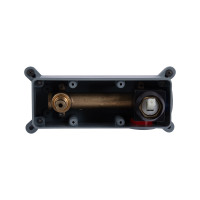 Змішувач для раковини Qtap Gemini прихованого монтажу QTGEM273BLM45694 Black Matt (QTGEM273BLM45694)
