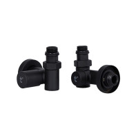Комплект кранів Thermo Alliance Standart 1/2" чорний, для рушникосушарки кутовий SF395W15HEB (SF395W15HEB)