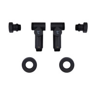 Комплект кранів Thermo Alliance Standart 1/2" чорний, для рушникосушарки кутовий SF395W15HEB (SF395W15HEB)