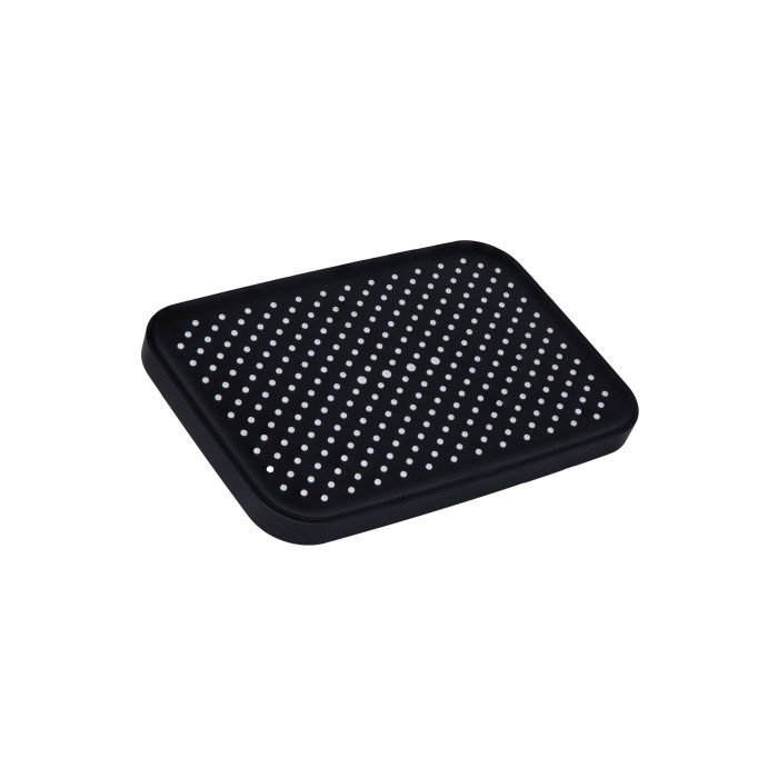 Лійка для верхнього душу Qtap Hlavova 300x200 мм прямокутна QTHLA107BLM45783 Black Matt (QTHLA107BLM45783)