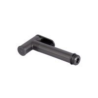 Набор для гігієнічного душу Qtap Slavonice округлий QTSLA262GMB45916 Gunmetal Black PVD (QTSLA262GMB45916)
