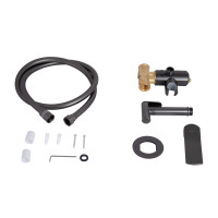 Набор для гігієнічного душу Qtap Slavonice округлий QTSLA262GMB45916 Gunmetal Black PVD (QTSLA262GMB45916)
