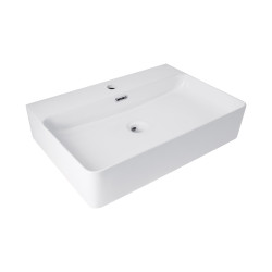 Раковина Qtap Nando LT 610х420х140 White QT12116146W (QT12116146W)
