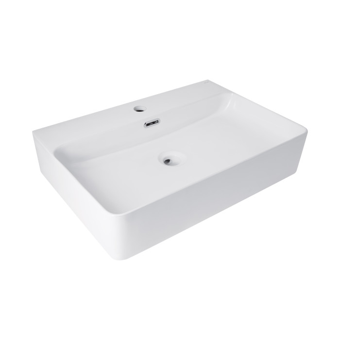 Раковина Qtap Nando LT 610х420х140 White QT12116146W (QT12116146W)