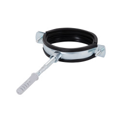 Хомут Thermo Alliance Standart 2 1/2" з чорною гумою (D75-80 мм) SD10063B (SD10063B)