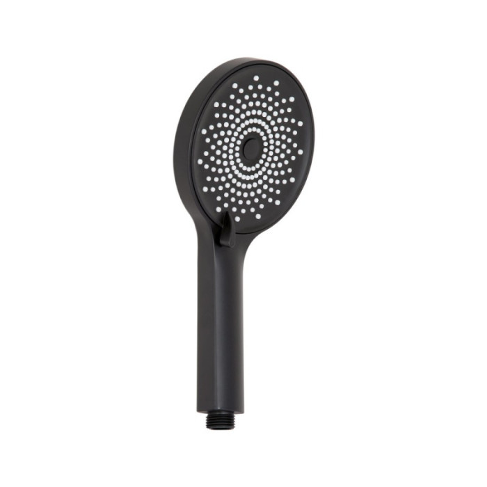Лийка для ручного душа Lidz Niagara 32 120 мм округлая LDNIA32BLM47555 Matt Black (LDNIA32BLM47555)