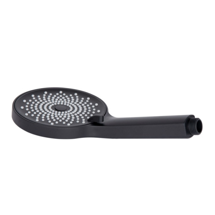 Лийка для ручного душа Lidz Niagara 32 120 мм округлая LDNIA32BLM47555 Matt Black (LDNIA32BLM47555)