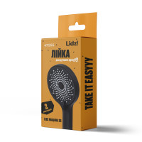 Лийка для ручного душа Lidz Niagara 32 120 мм округлая LDNIA32BLM47555 Matt Black (LDNIA32BLM47555)