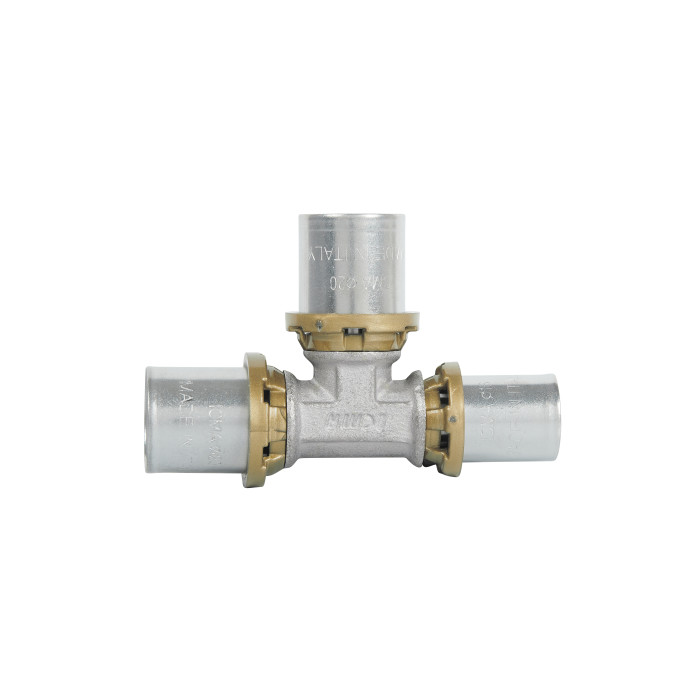 Трійник прес Icma 20х20х16 №406 (81406BQBQGH06)