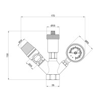Група безпеки котла Thermo Alliance Base 1" SD291 (SD291)