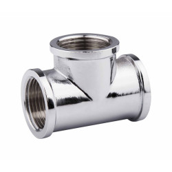 Трійник SD Forte 1/2" ВВ хром SF361H15 (SF361H15)