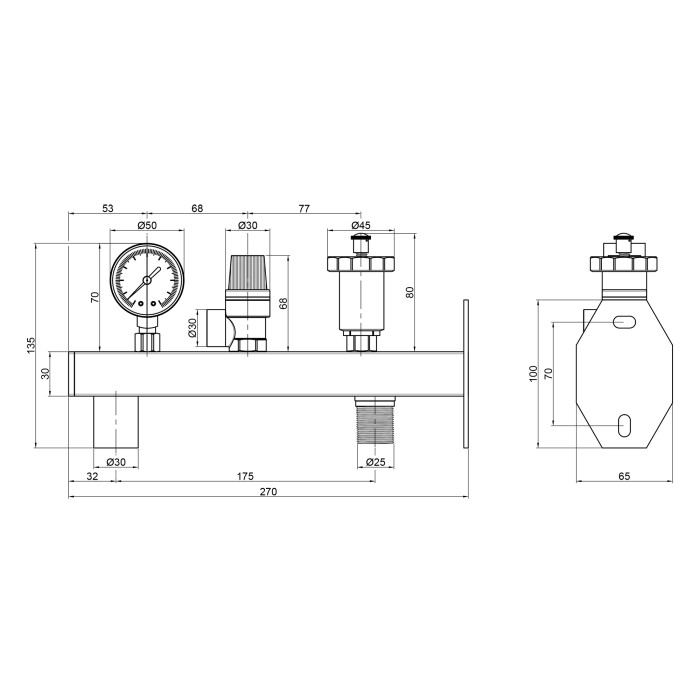 Група безпеки SD Plus для розширювального бака 3/4'' SD292W20 (SD292W20)