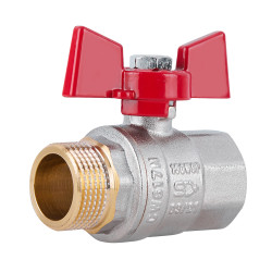 Кран кульовий SD Plus 3/4" ВЗ для води (метелик) SD607NW20PN40 (SD607NW20PN40)