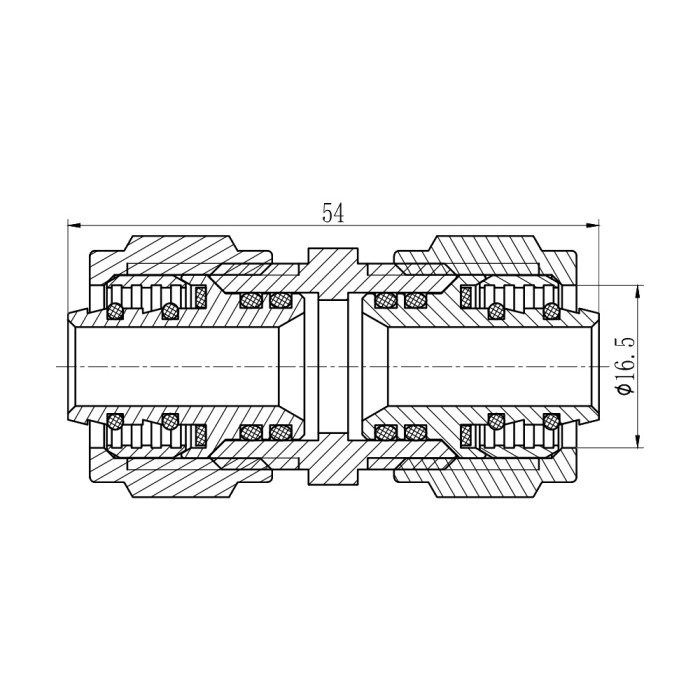 Муфта обтискна SD Forte 16 SF170W1616 (SF170W1616)