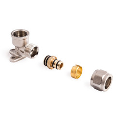 Кут обтискний настінний SD Forte 16х1/2" ВР SF179W1615 (SF179W1615)