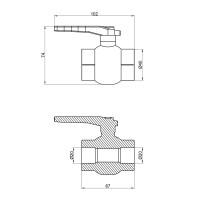 Кран кульовий PPR Thermo Alliance 20 (DSW114)