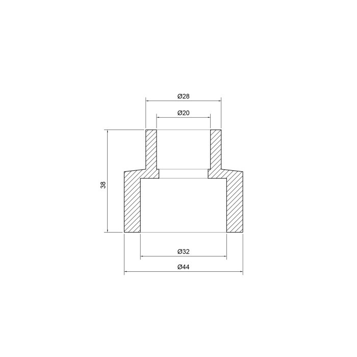 Муфта PPR Thermo Alliance 32х20 (DSB102)