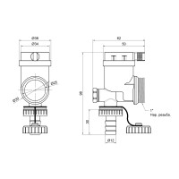 Зливна групаThermo Alliance Standart 1'' SD367W25 (SD367W25)