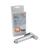 Лійка для гігієнічного душу Qtap Rucni округла QTCRMB020 Chrome (Bidet) (QTCRMB020)
