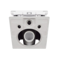 Унітаз підвісний Qtap Crow безобідковий з сідінням Soft-close QT05335170W (QT05335170W)
