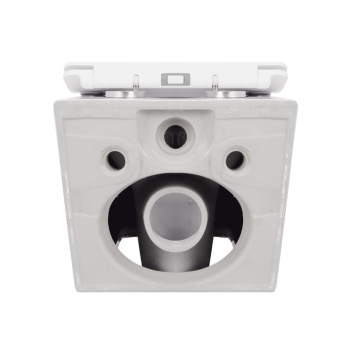 Унітаз підвісний Qtap Crow безобідковий з сідінням Soft-close QT05335170W (QT05335170W)