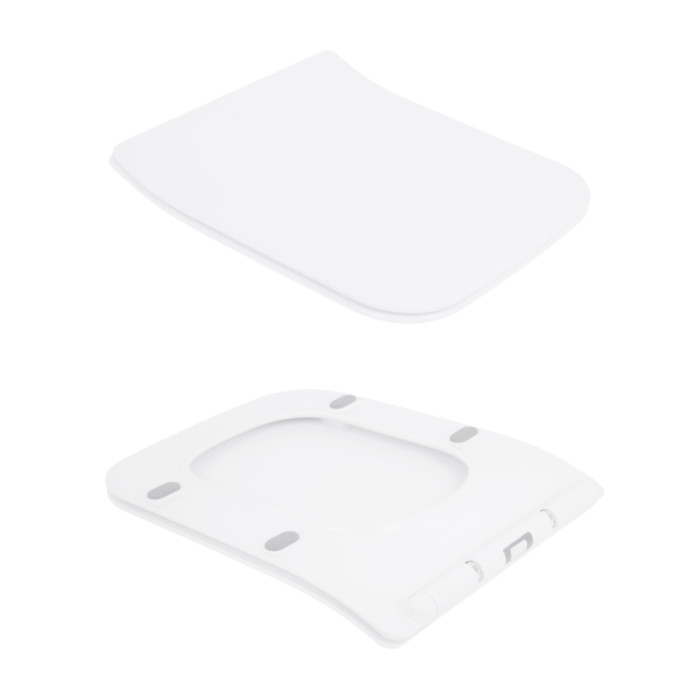 Унітаз підвісний Qtap Crow безобідковий з сідінням Soft-close QT05335170W (QT05335170W)