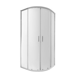Душова кабіна Qtap Taurus CRM1011AC6 100х100 см, скло Clear 6 мм покриття CalcLess, без піддона (TAUCRM1011AC6)