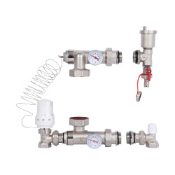 Змішувальна група Thermo Alliance Standart 1'' без байпаса SF006W25 (SF006W25)