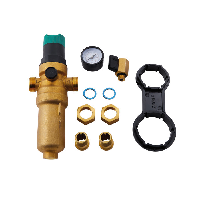 Фільтр самопромивний SD Forte 1/2 "з редуктором для горячої води SF128W15H (SF128W15H)