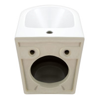 Біде підвісне Qtap Scorpio 515x370x350 White QT14551380GW (QT14551380GW)