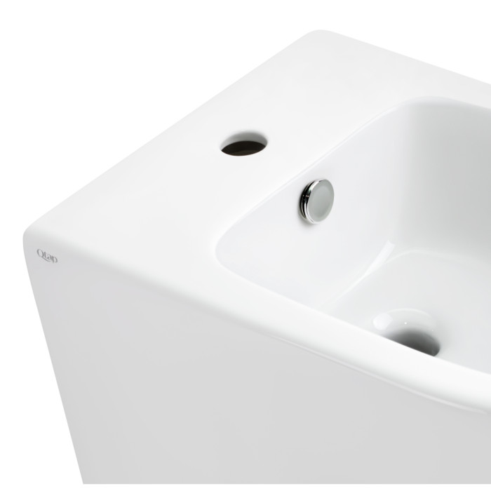 Біде підвісне Qtap Scorpio 515x370x350 White QT14551380GW (QT14551380GW)