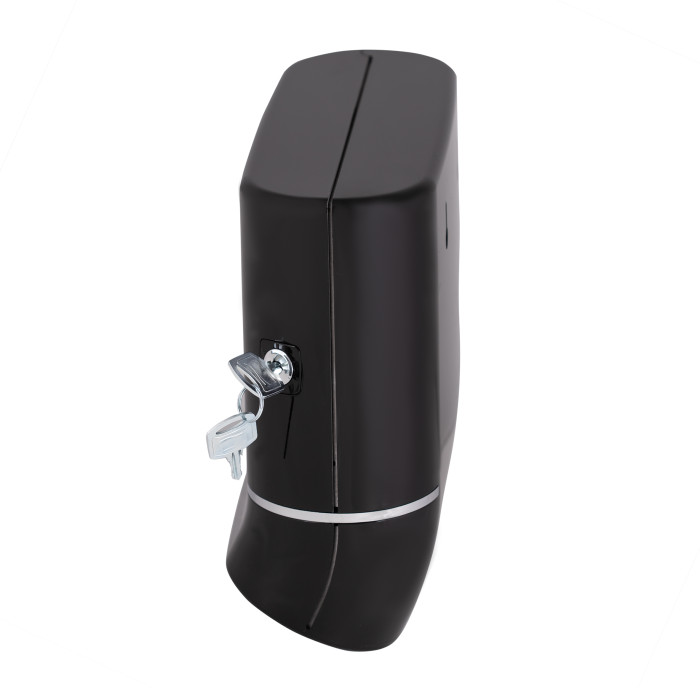 Тримач для паперових рушників Qtap Pohodli 300 мм QTDR600BP Black (Pobut) (QTDR600BP)