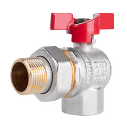 Кран кульовий "Американка" SD Plus кутовий 3/4" ВЗ SD222W20 (SD222W20)