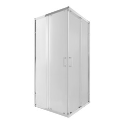 Душова кабіна Qtap Taurus CRM1011SC6 100x100 см, скло Clear 6 мм, покриття CalcLess без піддона (TAUCRM1011SC6)