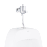 Пісуар підвісний Qtap Crow з краном-дозатором 390х330х660 White QT0588112HW (QT0588112HW)