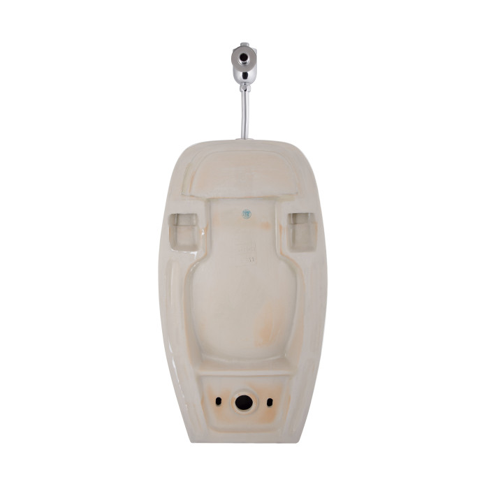 Пісуар підвісний Qtap Crow з краном-дозатором 390х330х660 White QT0588112HW (QT0588112HW)