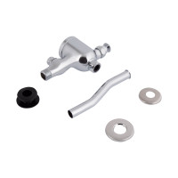 Пісуар підвісний Qtap Crow з краном-дозатором 390х330х660 White QT0588112HW (QT0588112HW)
