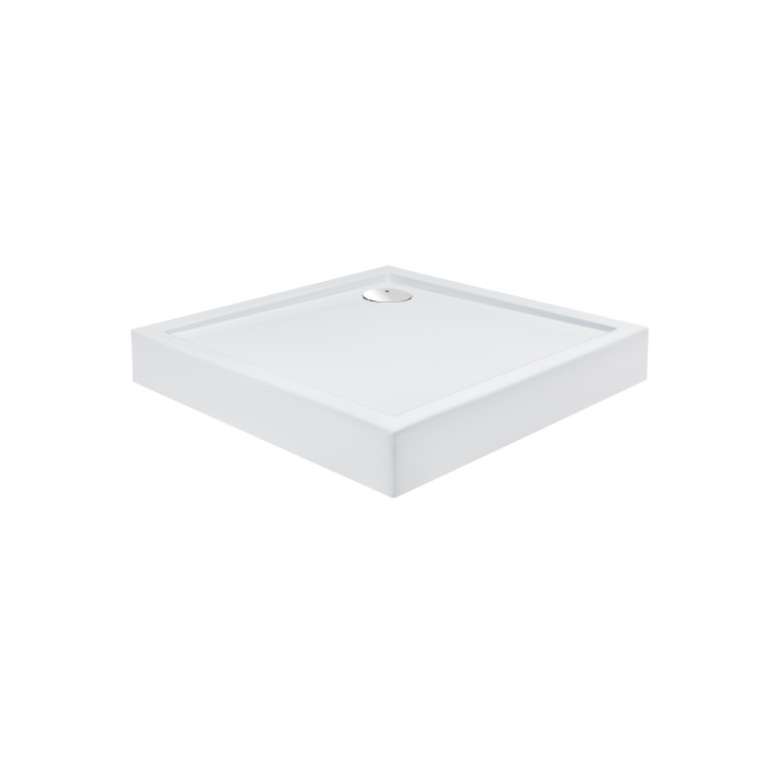 Душовий піддон Qtap Tern 308812C 80x80x12 см + сифон (TERN308812C)